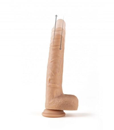 REALISTIC UP AND DOWN VIBRATOR "R13" 20CM W/ REMOTE CONTROL - Imagen 2