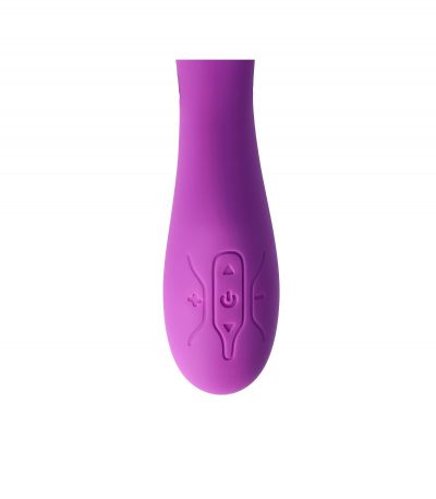 RECHARGEABLE TAPPING VIBRATOR V8 PURPLE - Imagen 6