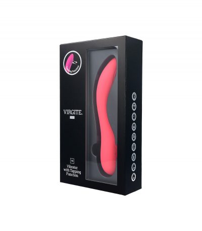 V8 PINK RECHARGEABLE TAPPING VIBRATOR - Imagen 2
