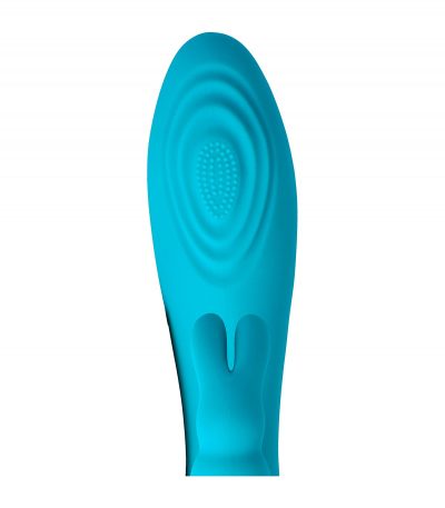 V9 BLUE RECHARGEABLE TAPPING VIBRATOR - Imagen 3