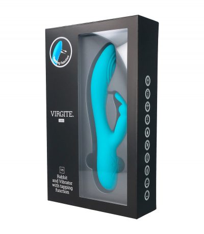 V9 BLUE RECHARGEABLE TAPPING VIBRATOR - Imagen 7
