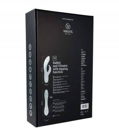 V9 BLUE RECHARGEABLE TAPPING VIBRATOR - Imagen 8