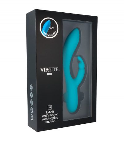 V9 BLUE RECHARGEABLE TAPPING VIBRATOR - Imagen 9