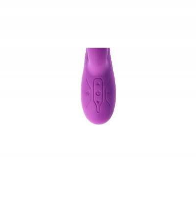 V9 RECHARGEABLE TAPPING VIBRATOR PURPLE - Imagen 5