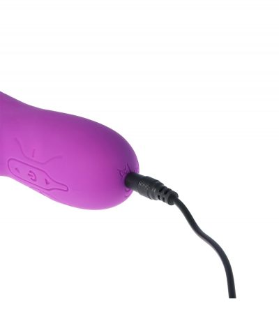 V9 RECHARGEABLE TAPPING VIBRATOR PURPLE - Imagen 8
