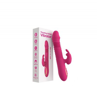 PINK RABBIT THRUSTING VIBRATOR - Imagen 2