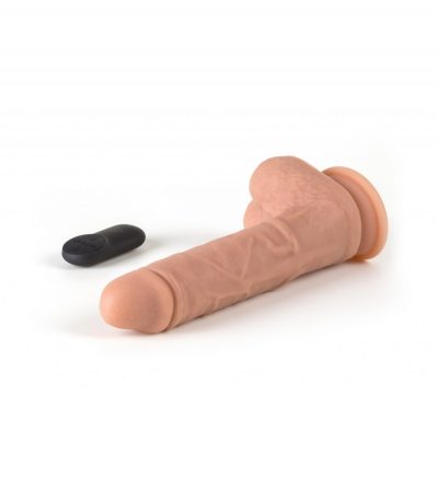 REALISTIC VIBRATOR AND ROTATOR "R10" 21CM W/ REMOTE CONTROL - Imagen 3