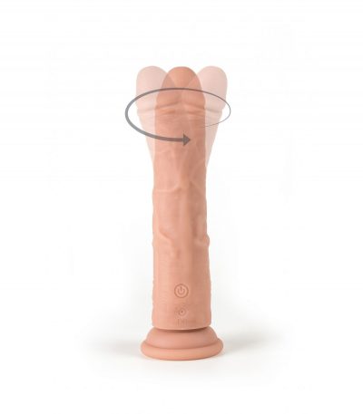 REALISTIC VIBRATOR AND ROTATOR "R7" 19CM W/ REMOTE CONTROL