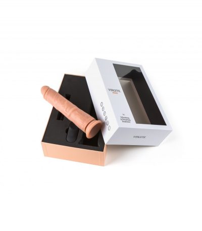REALISTIC VIBRATOR AND ROTATOR "R8" 21CM W/ REMOTE CONTROL - Imagen 5