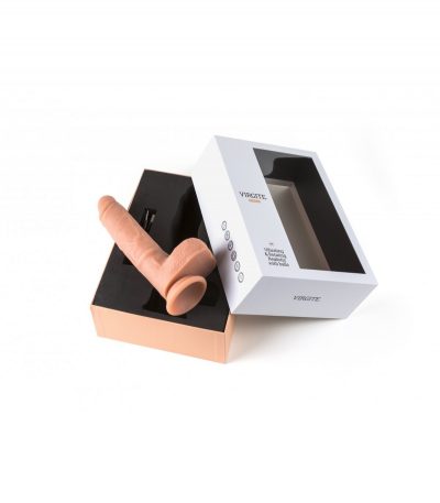 REALISTIC VIBRATOR AND ROTATOR "R9" 19CM W/ REMOTE CONTROL - Imagen 4