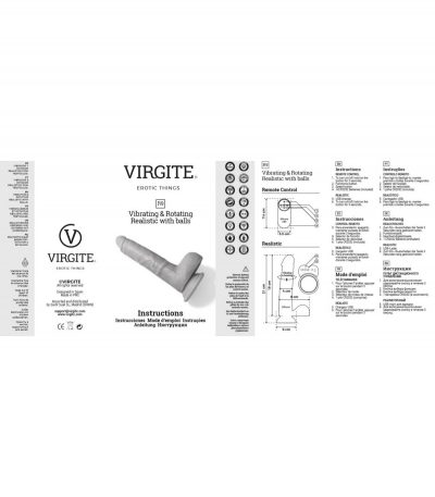 REALISTIC VIBRATOR AND ROTATOR "R9" 19CM W/ REMOTE CONTROL - Imagen 9
