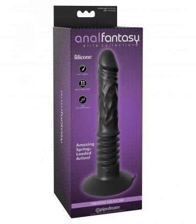 VIBRATING ASS FUCKER BLACK - Imagen 2