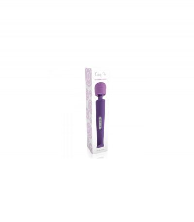 RECHARGEABLE PURPLE CANDY FOOT MASSAGER WAND - Imagen 2